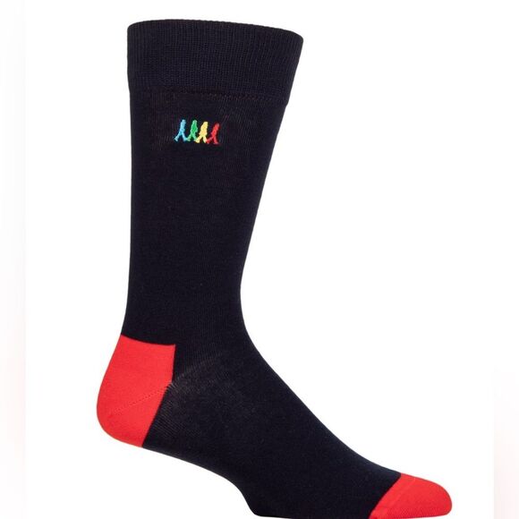 NWT Happy Socks Beatles Crosswalk Crew Socks Unisex M 8-12 W 10-12 1/2 - Picture 1 of 8
